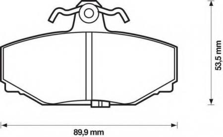     VOLVO 740; 760; 780 87-91; 940-960 92- 571418J