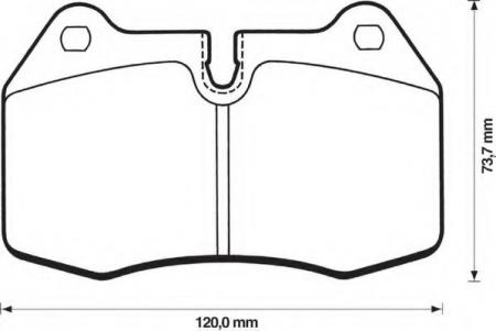   . BMW E38 2.8-3.5 / 2.5TDS 95-01 / E31 4.0-5.6 94-99 571852B