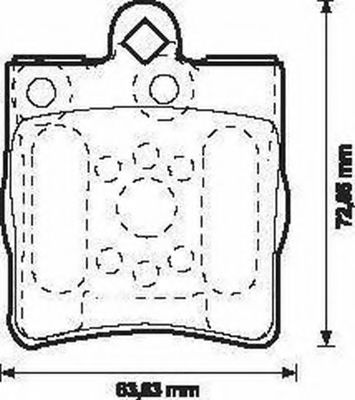   . MB W202 1.8-2.5TD 93-01 / W210 2.0-3.0TD 96-02 571925B