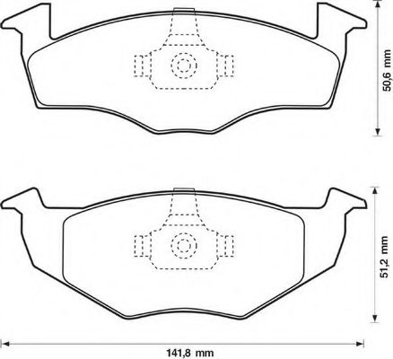   . VW GOLF III / VENTO / POLO 1.4 / 1.6 / 1.9D / TD / SDI 95-01 571939B