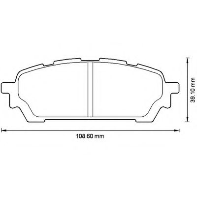 SUBARU IMPREZA 2.0 01> 572529B