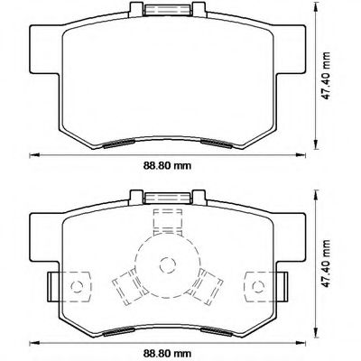 HONDA CR-V / FR-V 1.7I / 1.8I / 2.0I / 2.2CTDI 02> 572544B