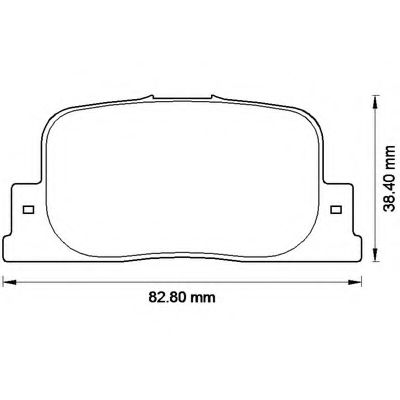 TOYOTA CAMRY 2.2I / 3.0I 00-01 572559B