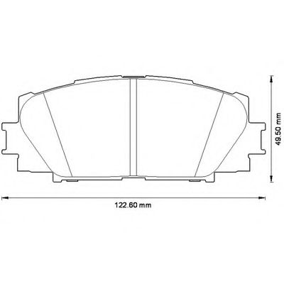 TOYOTA YARIS 1.0VVTI 06> 572578B