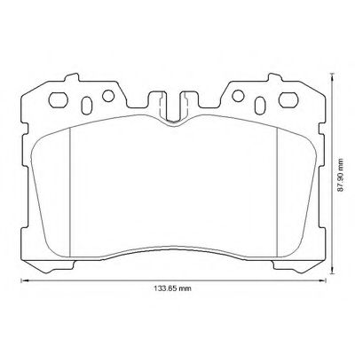 LEXUS LS460 / LS600 06> 572647B