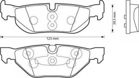  BMW E87 2.0I/2.0D 04> 573139B