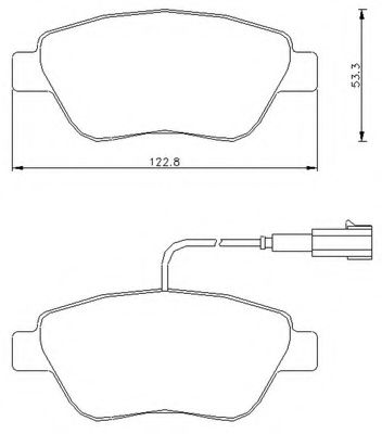 FIAT 500 1.4I 07> / GRANDE PUNTO / IDEA 1.2-1.3D MULTIJET 04> 573164B