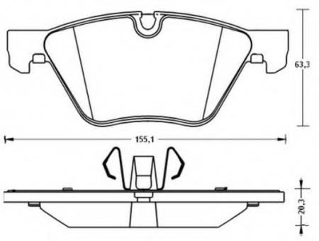 BMW E81 / 82 / 87 / 88 / 90 / 92 2.0-3.0I / 2.0D 04> 573187B