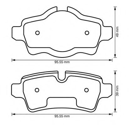 BMW MINI COOPER 1.3-1.6I / 1.6D 06> 573200B