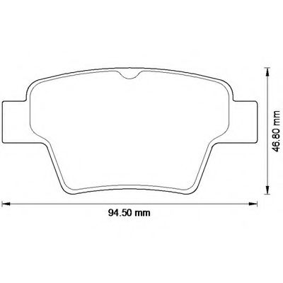    CITROEN C4, PEUGEOT 307 1.4-2.0 / HDI 16V 04> 573235B