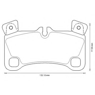 PORSCHE CAYENNE 4.8 07>, AUDI Q7, VW TOUAREG 05> 573339B