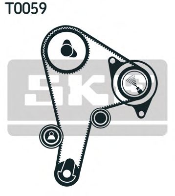 SPANNROLLENSATZ SYNCHRONT VKMA07110