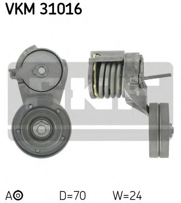    ,   SKODA 1.6 96> VW GOLF IV 1.4 16V-1.6 16V 97> A/C VKM31016