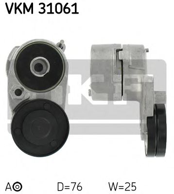     AUDI A6 2.4 V6 24V 02/97> 2.6-2.8 (CH. 4A-S-026715->) 06/94> VKM31061