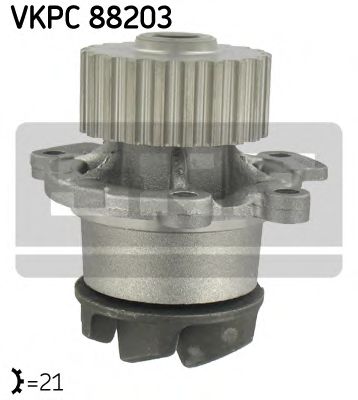   LADA: SAMARA 1100/1300/1500 86-, SAMARA FORMA 1300/1500 87- VKPC88203 SKF