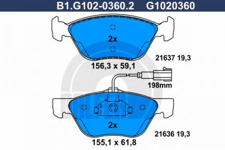    B1G10203602 Galfer