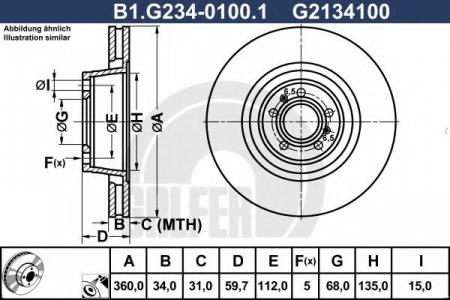    .[360x34] 5 . B1.G234-0100.1 Galfer