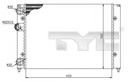  1.4 (43032222) VW GOLF III (91-97) 737-0039