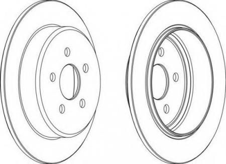 FERODO LV DISC PAIR DDF1026