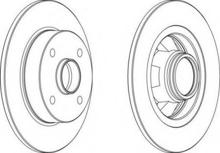 FERODO LV DISC PAIR DDF432