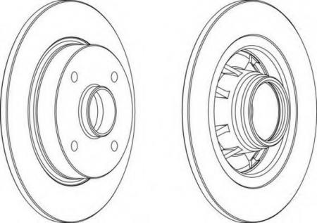 FERODO LV DISC PAIR DDF433