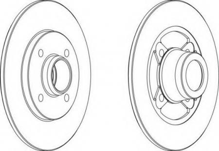 FERODO LV DISC PAIR DDF439