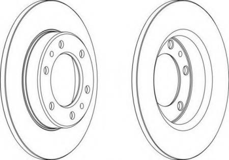 FERODO LV DISC PAIR DDF444