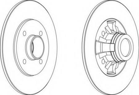 FERODO LV DISC PAIR DDF445