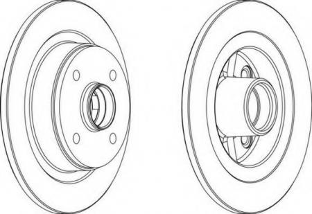 FERODO LV DISC PAIR DDF449