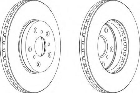 FERODO LV DISC PAIR DDF466