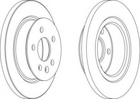 FERODO LV DISC PAIR DDF547