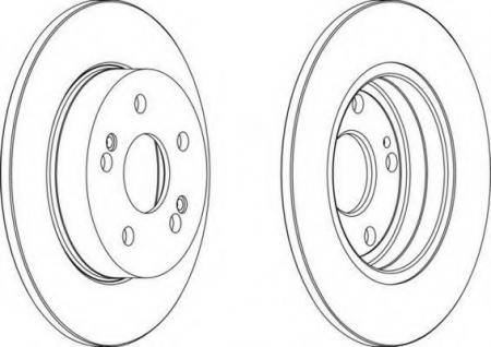 FERODO LV DISC PAIR DDF555