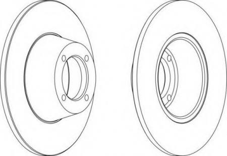 FERODO LV DISC PAIR DDF559