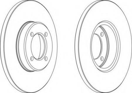 FERODO LV DISC PAIR DDF567