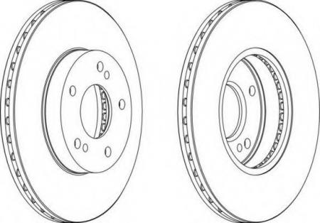 FERODO LV DISC PAIR DDF600