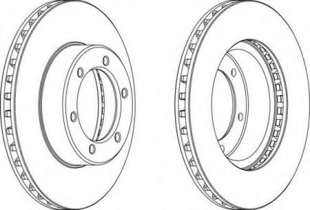 FERODO LV DISC PAIR DDF614