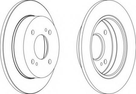 FERODO LV DISC PAIR DDF659