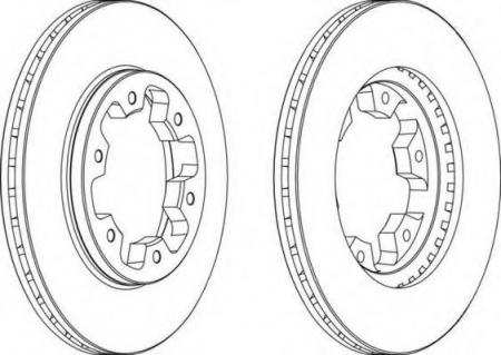 FERODO LV DISC PAIR DDF660