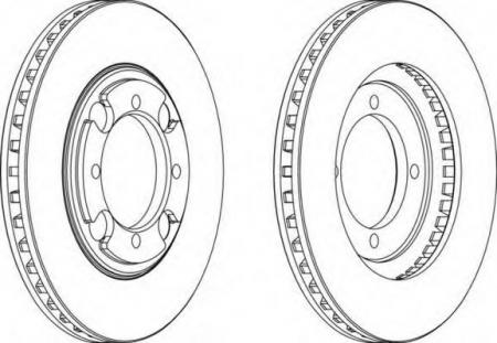 FERODO LV DISC PAIR DDF691