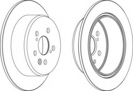 FERODO LV DISC PAIR DDF705