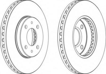 FERODO LV DISC PAIR DDF716