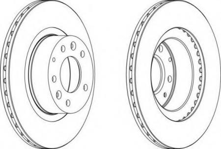 FERODO LV DISC PAIR DDF736