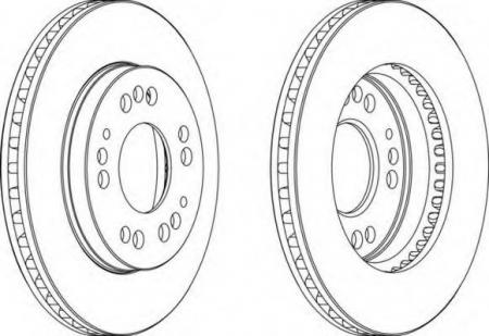 FERODO LV DISC PAIR DDF761