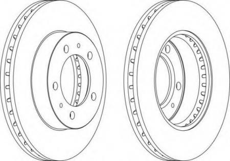 FERODO LV DISC PAIR DDF772