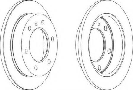 FERODO LV DISC PAIR DDF785