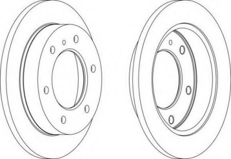 FERODO LV DISC PAIR DDF786