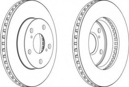 FERODO LV DISC PAIR DDF806