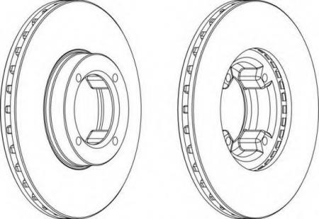 FERODO LV DISC PAIR DDF808