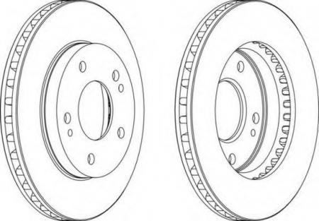 FERODO LV DISC PAIR DDF824