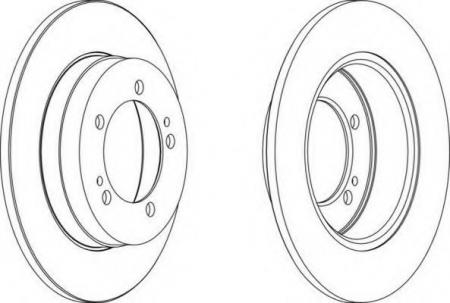 FERODO LV DISC PAIR DDF825